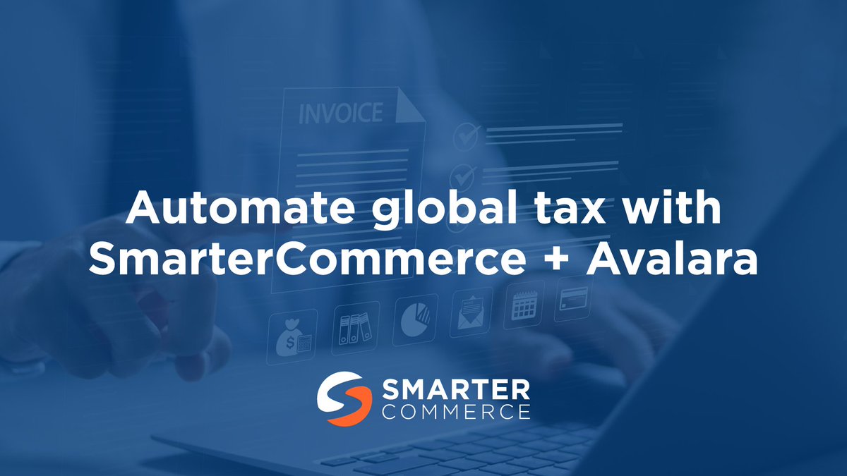 SmarterCommerce's tweet photo. Avoid costly errors and streamline your operations.

SmarterCommerce and Avalara's Avatax work together to deliver automated tax calculation for JD Edwards-connected sales.

Discover how easy tax compliance can be:
https://t.co/W0zByp4iAw https://t.co/sSvqeRbCbi