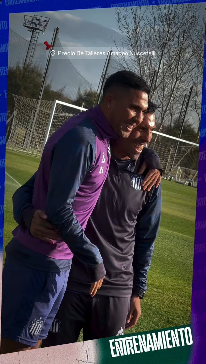 TIEMBLA EL SARGENTO 

#Talleres #Tevez