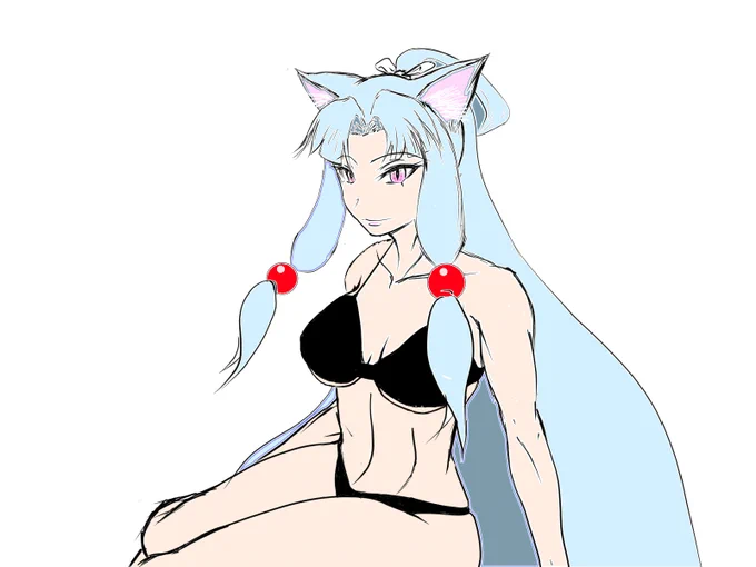 #独学でここまで成長したから一緒に頑張ろう 2019⇔2025 デジタル初描きと一番最近の真面目絵比較で 一応コッショリ