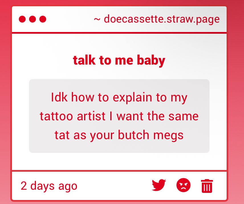 doecassette's tweet image. do not even WORRY best friend I have drawn these tattoos so many times Iβll make a reference sheet for you