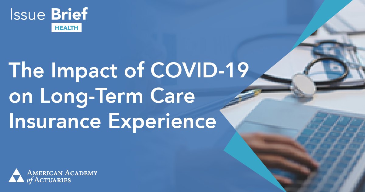 Check out our latest issue brief which looks at the impact of COVID-19 on long-term care insurance. It is a follow-up to the January 2021 issue brief that addressed a broad array of issues and questions impacting, or potentially impacting, the LTCI market. bit.ly/44oFJKJ