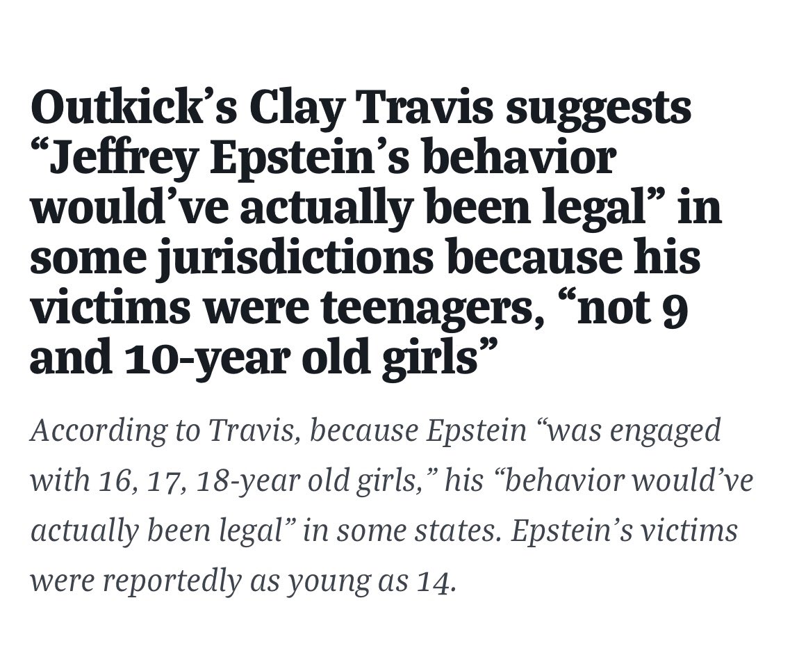 FOTPDave's tweet image. Clay Travis having an extremely normal week running his sports website!
