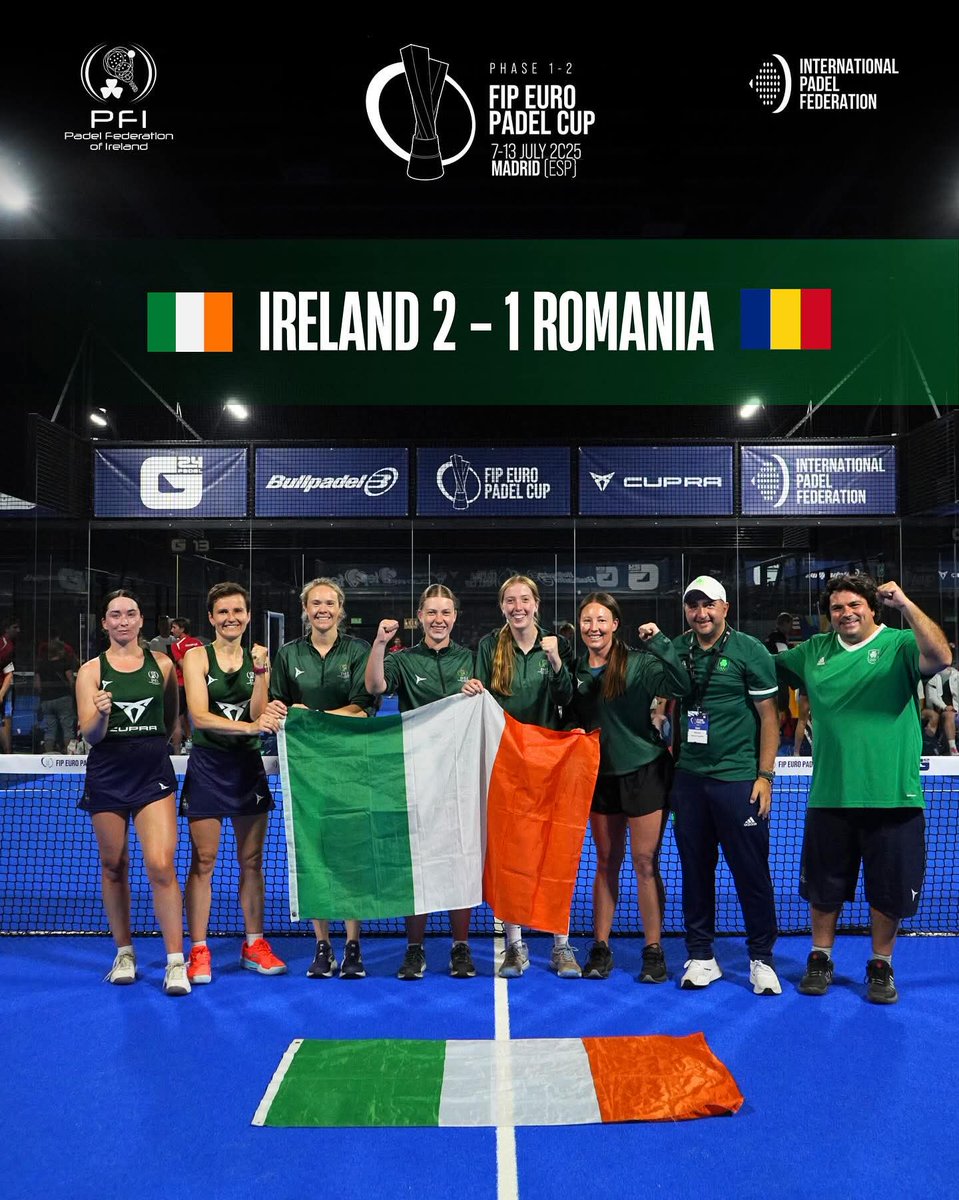 PADEL FEDERATION OF IRELAND tweet media