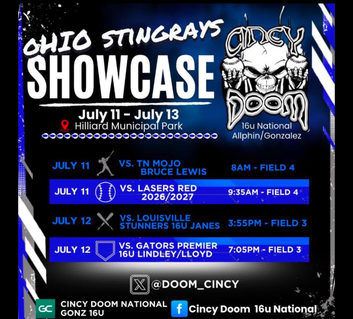 Adee Kautz (@adee_kautz) on Twitter photo Heading to <a href="/OHStingraysShow/">Ohio Stingrays Showcase</a> Power Pool this weekend and to be back with my girls! Come check us out! <a href="/doom_cincy/">Cincy Doom 16u Allphin/ Gonzalez</a> <a href="/IndStSoftball/">Indiana State Softball</a> <a href="/CoachWThees/">Windy Thees</a> <a href="/AshlandUSball/">Ashland University Softball</a> <a href="/WLU_Softball/">West Liberty Softball</a> <a href="/CoachWelsh_WLU/">Jim Welsh</a> <a href="/TiffinUSoftball/">Tiffin University Softball</a> <a href="/MeganMcMenemy25/">Megan (McMenemy) Bammann</a> <a href="/Paige_McMenemy/">Paige McMenemy</a> <a href="/LTUSOFTBALL/">LTU Softball</a> Heading to <a href="/OHStingraysShow/">Ohio Stingrays Showcase</a> Power Pool this weekend and to be back with my girls! Come check us out! <a href="/doom_cincy/">Cincy Doom 16u Allphin/ Gonzalez</a> <a href="/IndStSoftball/">Indiana State Softball</a> <a href="/CoachWThees/">Windy Thees</a> <a href="/AshlandUSball/">Ashland University Softball</a> <a href="/WLU_Softball/">West Liberty Softball</a> <a href="/CoachWelsh_WLU/">Jim Welsh</a> <a href="/TiffinUSoftball/">Tiffin University Softball</a> <a href="/MeganMcMenemy25/">Megan (McMenemy) Bammann</a> <a href="/Paige_McMenemy/">Paige McMenemy</a> <a href="/LTUSOFTBALL/">LTU Softball</a>