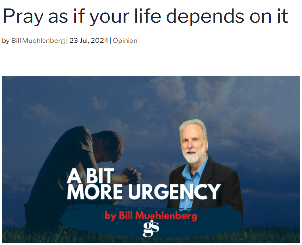 👀ICYMI: If life were short, our prayers would be deeper and more urgent. We shouldn't wait for crisis to pray that way—every prayer should carry that same focus, sincerity, and intent.

Article | GoodSauce.news/pray-as-if-you…