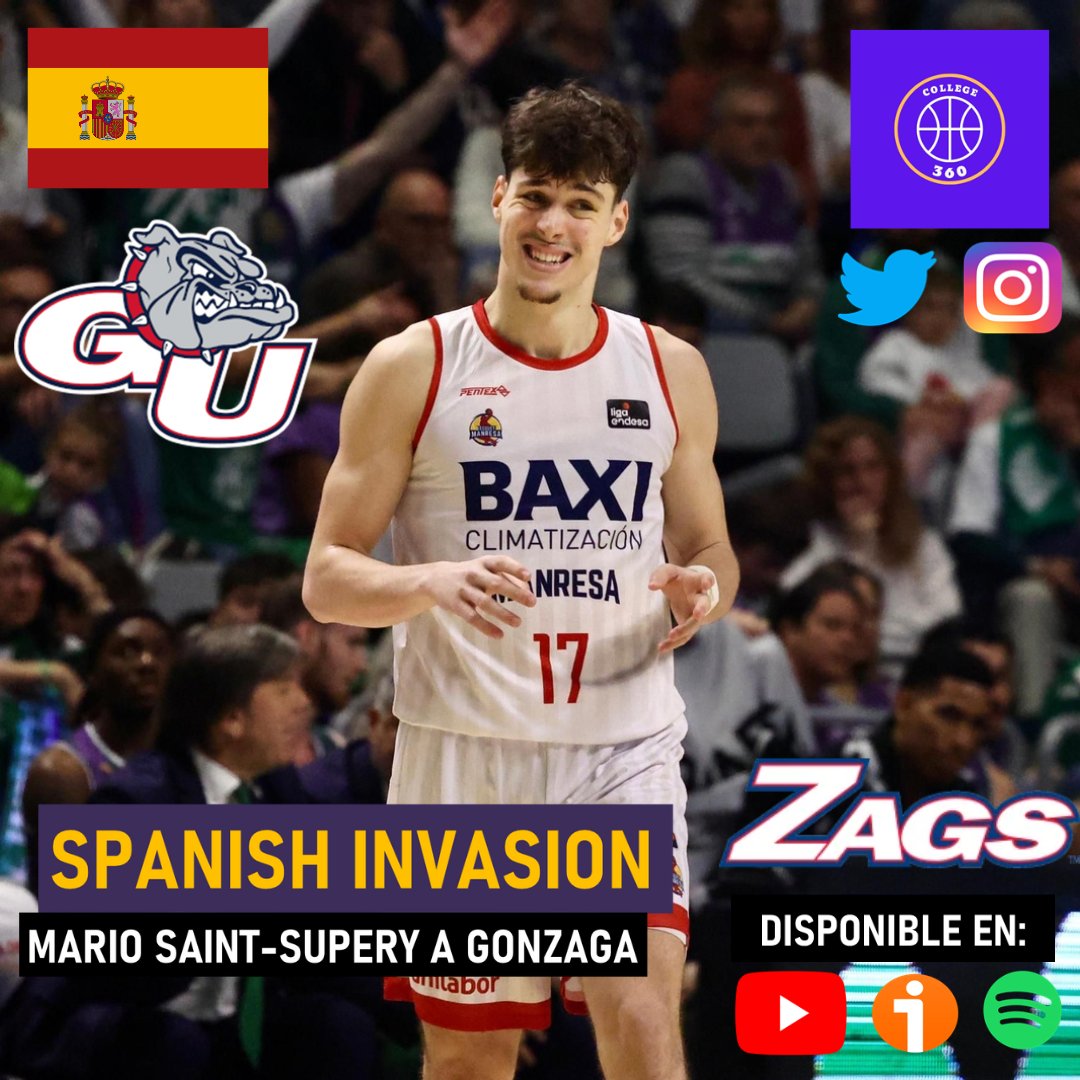 College 360 (@college_360_) on Twitter photo 🚨 SPANISH INVASION 🚨
Con <a href="/gumersindo_dc/">David Cortés</a> y <a href="/virueles/">Jorge Virué</a> analizamos la decisión del talentoso jugador español de dejar la Liga ACB para jugar en uno de los mejores equipos del país y para un entrenador legendario como Mark Few.
📺 youtube.com/watch?v=XLp2u4…
📻 go.ivoox.com/rf/152324500 🚨 SPANISH INVASION 🚨
Con <a href="/gumersindo_dc/">David Cortés</a> y <a href="/virueles/">Jorge Virué</a> analizamos la decisión del talentoso jugador español de dejar la Liga ACB para jugar en uno de los mejores equipos del país y para un entrenador legendario como Mark Few.
📺 youtube.com/watch?v=XLp2u4…
📻 go.ivoox.com/rf/152324500