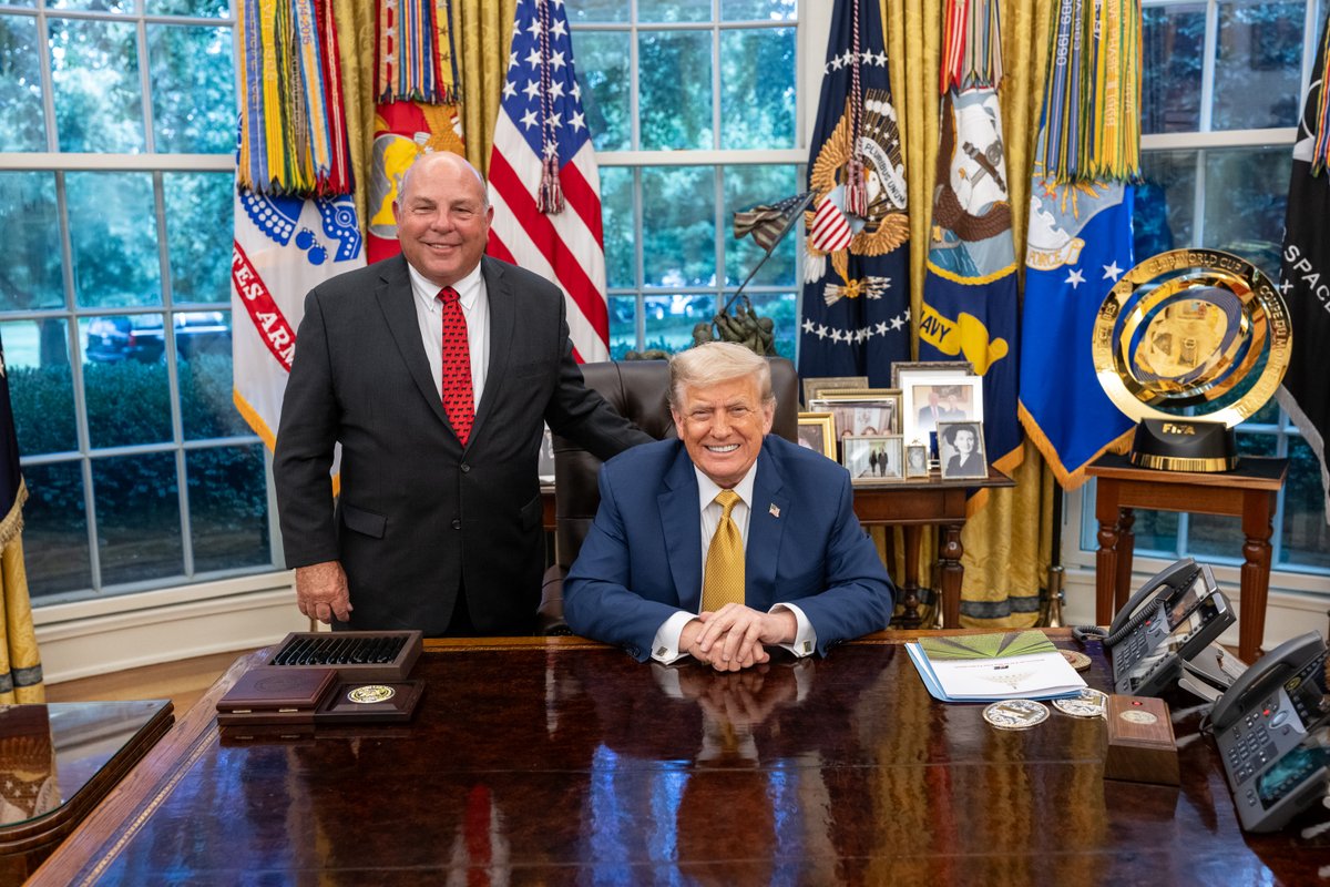 ZippyDuvall's tweet image. This week, I met with admin officials & President @realdonaldtrump to discuss issues facing America's farmers & ranchers. It’s important to have these conversations to ensure government serves as a partner in the success of farmers & ranchers as we stock America’s pantries.