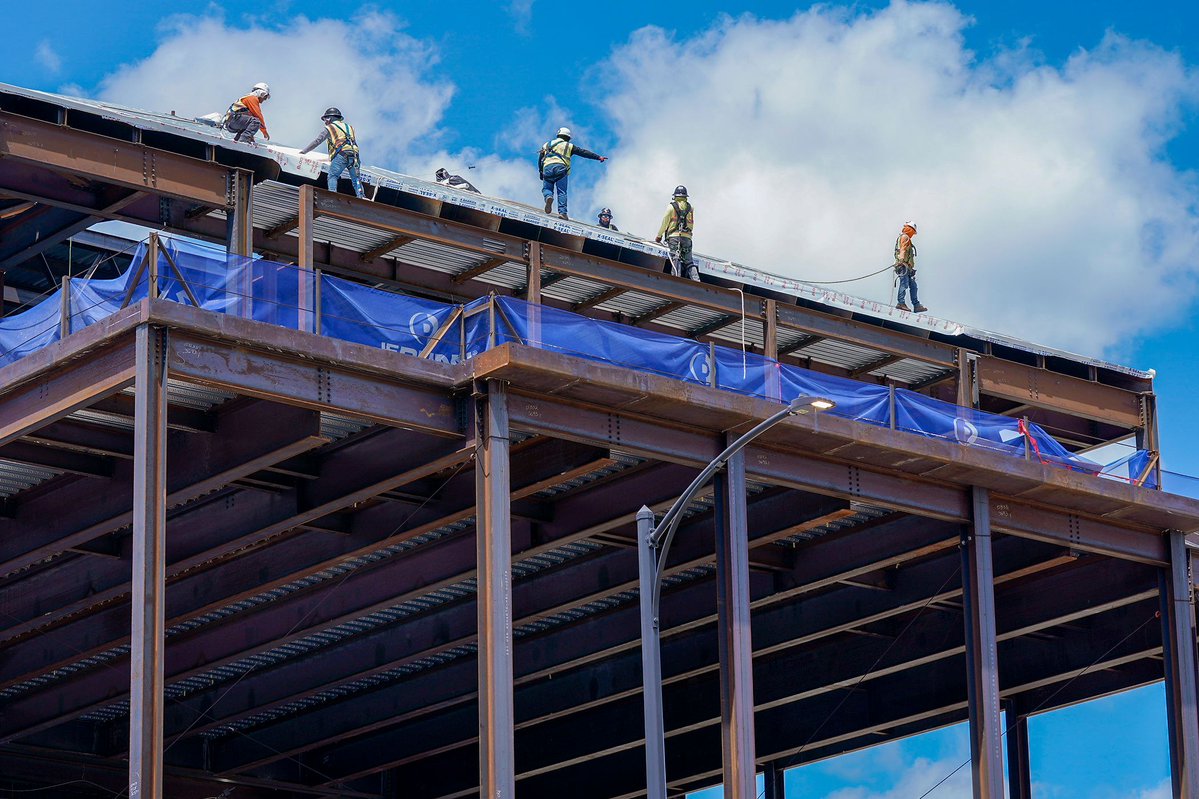MNHouseInfo's tweet image. Work continues on the State Office Building renovation and expansion project July 9.
📸 Michele Jokinen
#mnleg