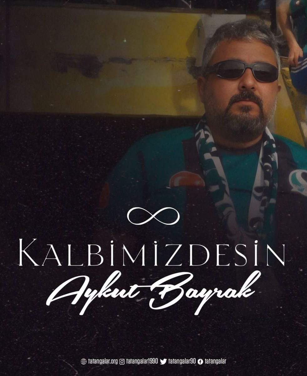 AYKUT BAYRAK’I RAHMETLE ANIYORUZ

Tribünümüzün emektarlarından, yeşil siyah sevdanın adanmış neferi Aykut Bayrak’ı aramızdan ayrılışının 8. yılında rahmet, özlem ve dualarla anıyoruz.

TATANGALAR