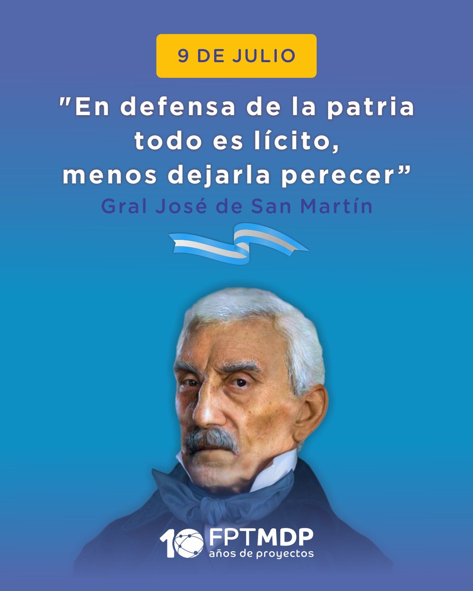 #DiaDeLaIndependencia 
Viva la Patria! 🇦🇷❤