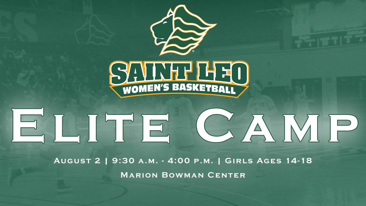 🚨ELITE CAMP ANNOUNCEMENT🚨

We’re hosting our Elite Camp on August 2nd! 🔥

Don’t miss your chance to compete, learn and be seen!

Link coming soon! 🏀💚💛🦁