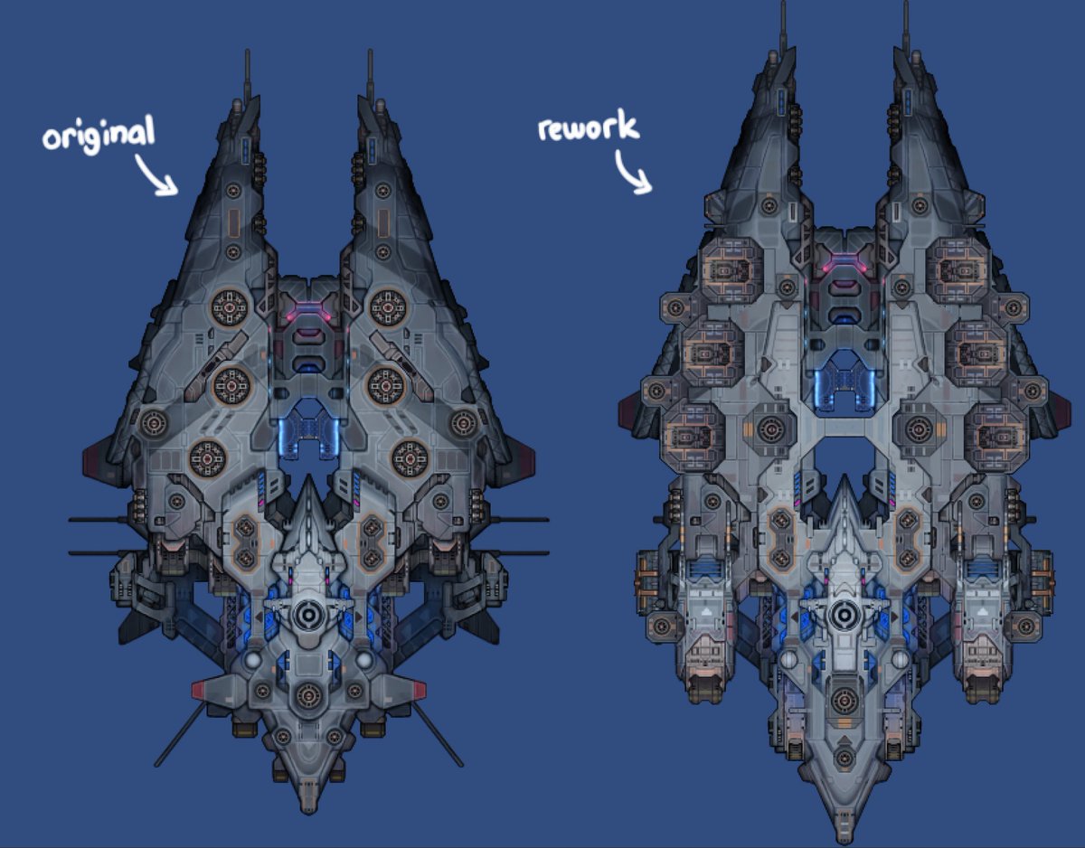 Roria Esvernia's new version.

She is now an armored battleship.