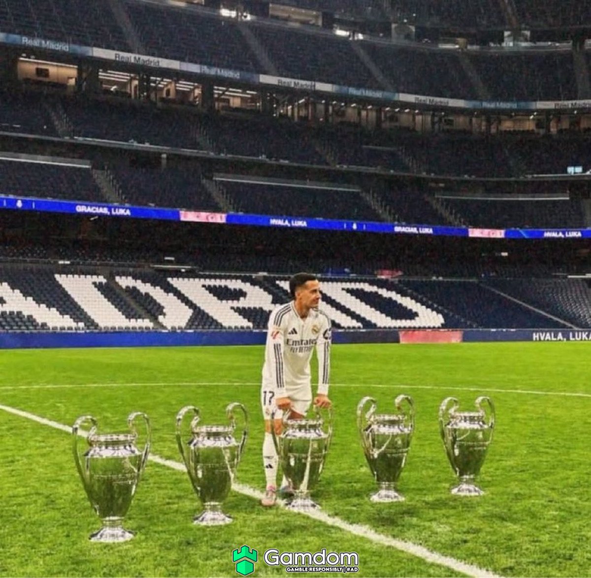 Último partido de Lucas Vázquez con la camiseta del Real Madrid… 

GRACIAS POR TODO LEYENDA <a href="/Lucasvazquez91/">Lucas Vázquez</a> 🤍