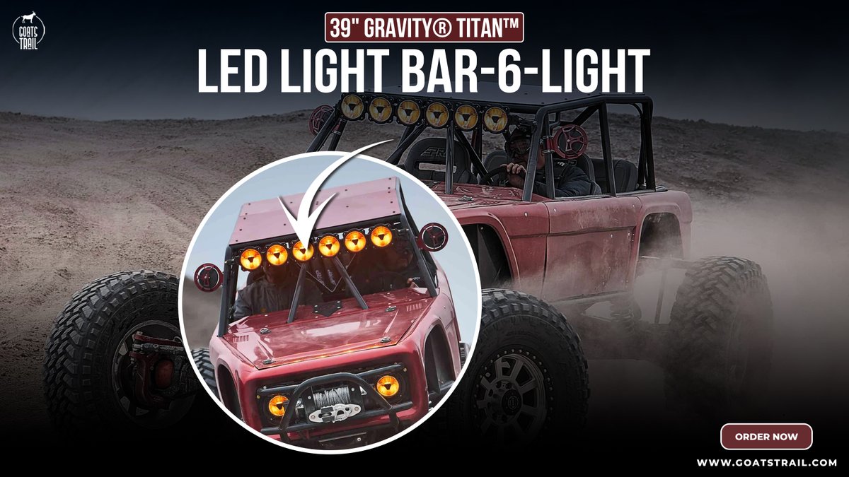 GoatsTrail's tweet image. 🚙💡 KC Gravity® Titan 39" LED Light Bar = Total trail domination.

Link it. Light it. Own the dark 👉 goatstrail.com/collections/kc…

#KCGravityTitan #LEDLightBar #OffRoadMods #TrailReady #AdventureFurther #OverlandLighting