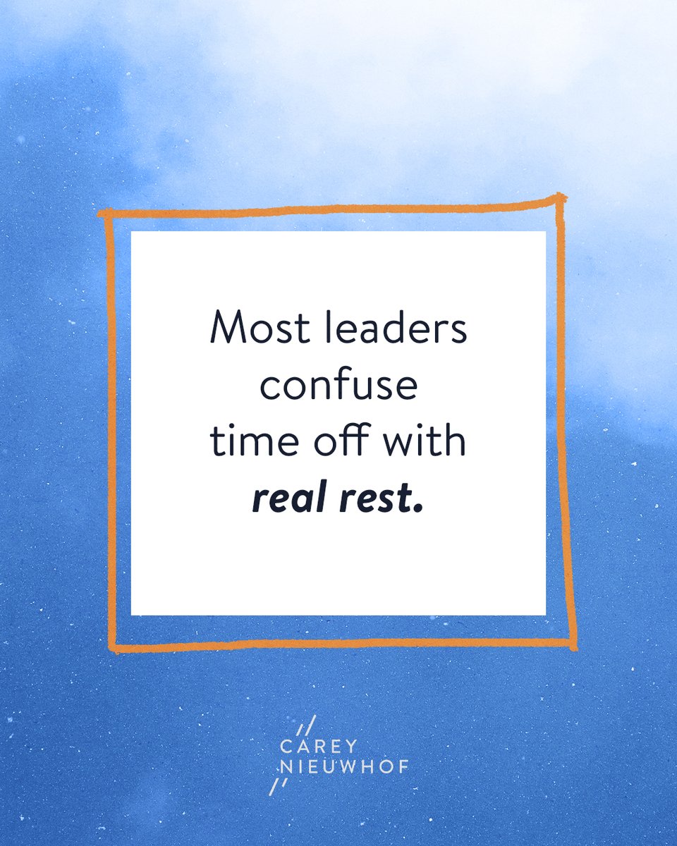 A surprising number of leaders finish vacation feeling just as tired as when they left.
Why?
Because time off doesn’t automatically mean recovery.
Rest isn’t just about the calendar.
It’s about how your mind and body reset.
The good news? You don’t need a week away to make that