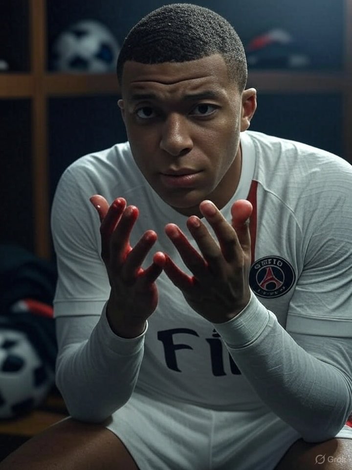 Mbappé t’as du sang sur les mains sale chien