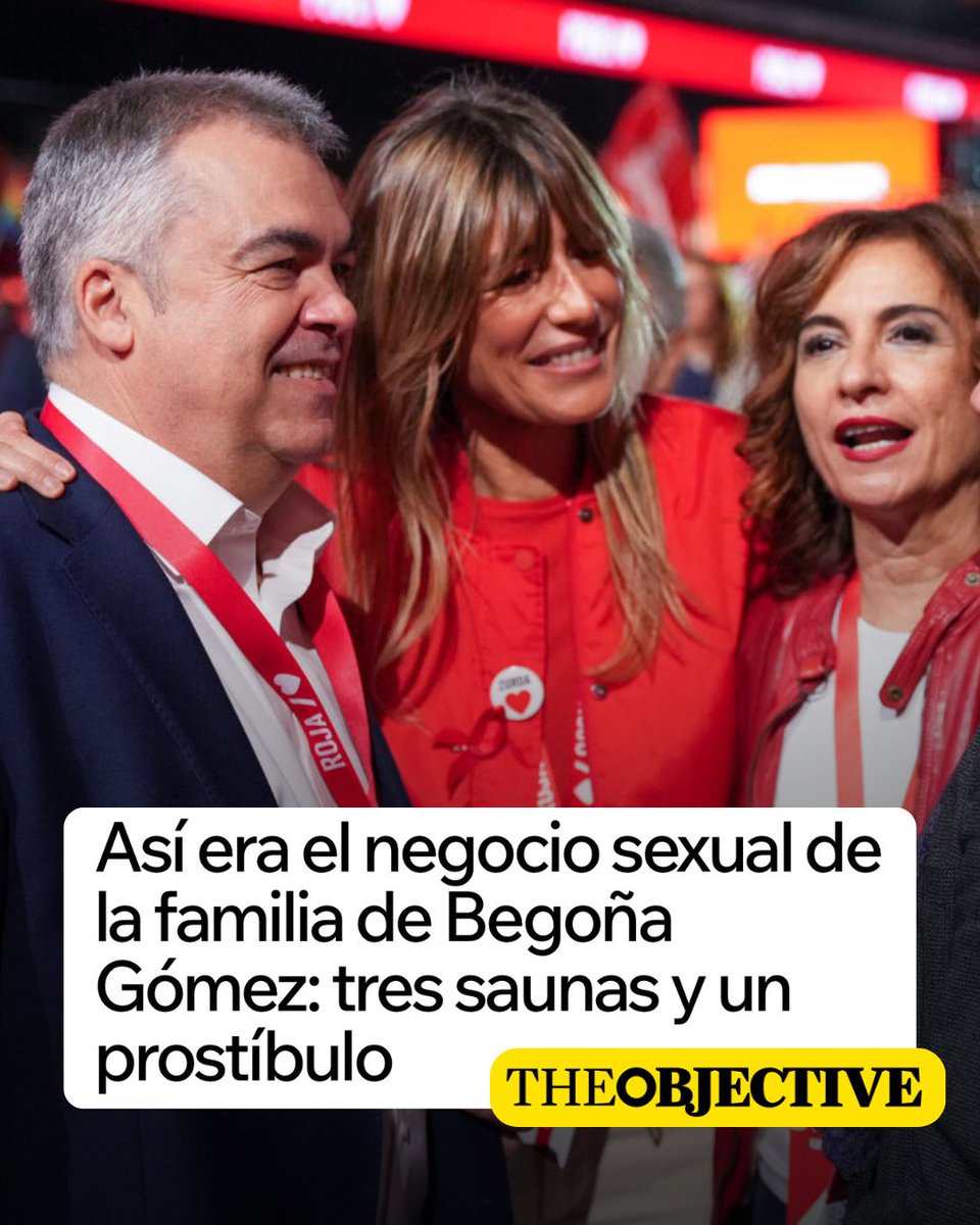 El negocio sexual de la familias de Begoña Gómez, tres saunas y un prostíbulo. 

Los que decían que eran el gobierno más feminista de la historia….