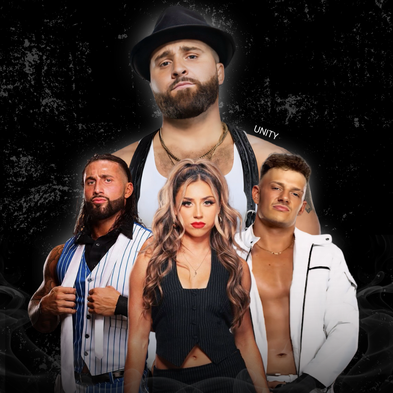 Unity Wrestling Poster 🚨

Business And Family.........

<a href="/TonyDangeloWWE/">Tony D’Angelo</a>  , <a href="/AdrianaRizzoWWE/">Adriana Rizzo ❤️‍🔥🐆</a>  , <a href="/LucaCrusifino/">Luca Crusifino</a> , <a href="/Stacks_WWE/">STACKS 💵</a> 

(It's far from my best poster but I'm sharing it anyway)