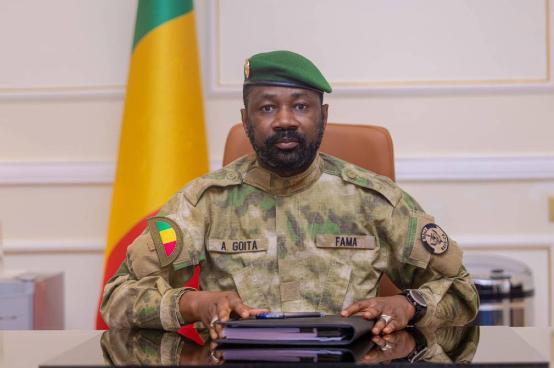 Mali Government Extends President Assimi Goïta Rule to 2030

Mali’s military government has extended President General Assimi Goïta a renewable five-year presidential term.

Goïta will remain in power until at least 2030.

Goïta has been a strong opposer of the West.

His