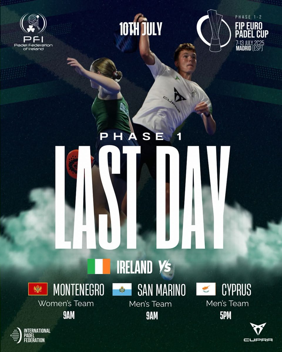 PADEL FEDERATION OF IRELAND tweet media