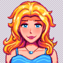 so uhh I have  been kinda addicted to stardew valley and I wifed Haley as soon as I could lol. Did this as pixel art practice(havent tried before) I will try to make some pixel nsfw stuff later.