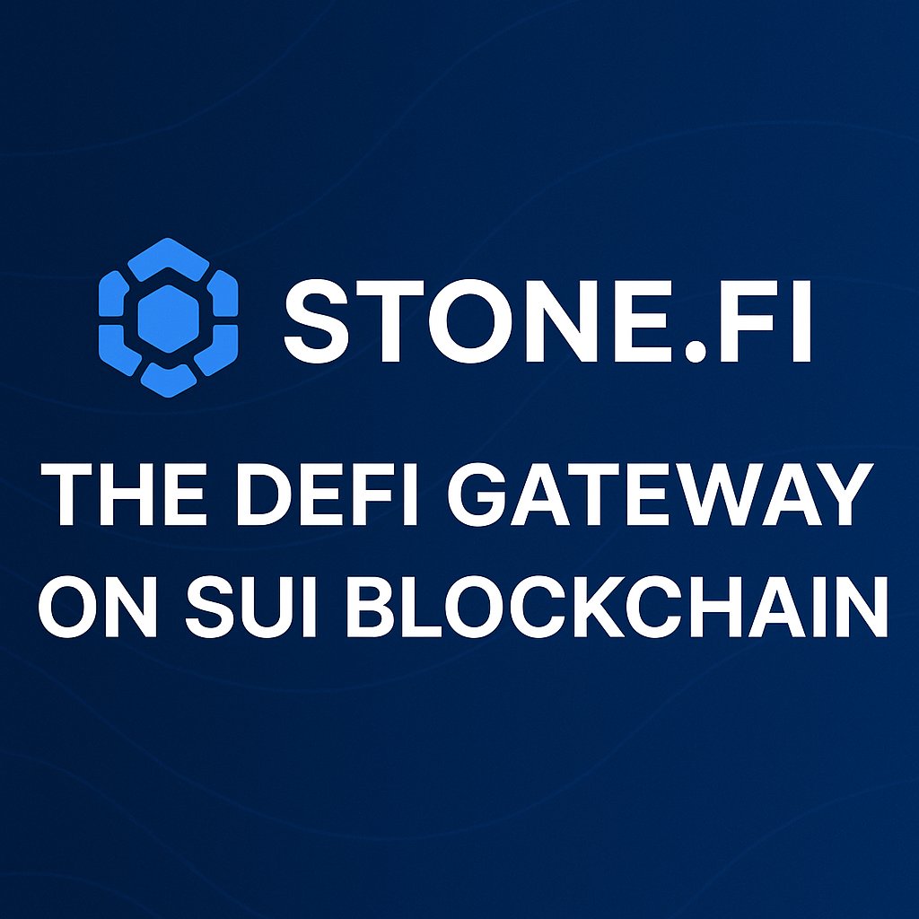 mmahlay's tweet photo. Discover StoneFi — your DeFi gateway on the Sui Blockchain.
@ston_fi is redefining access to decentralized finance on Sui. 🔗🚀 https://t.co/0f7VX70AEX