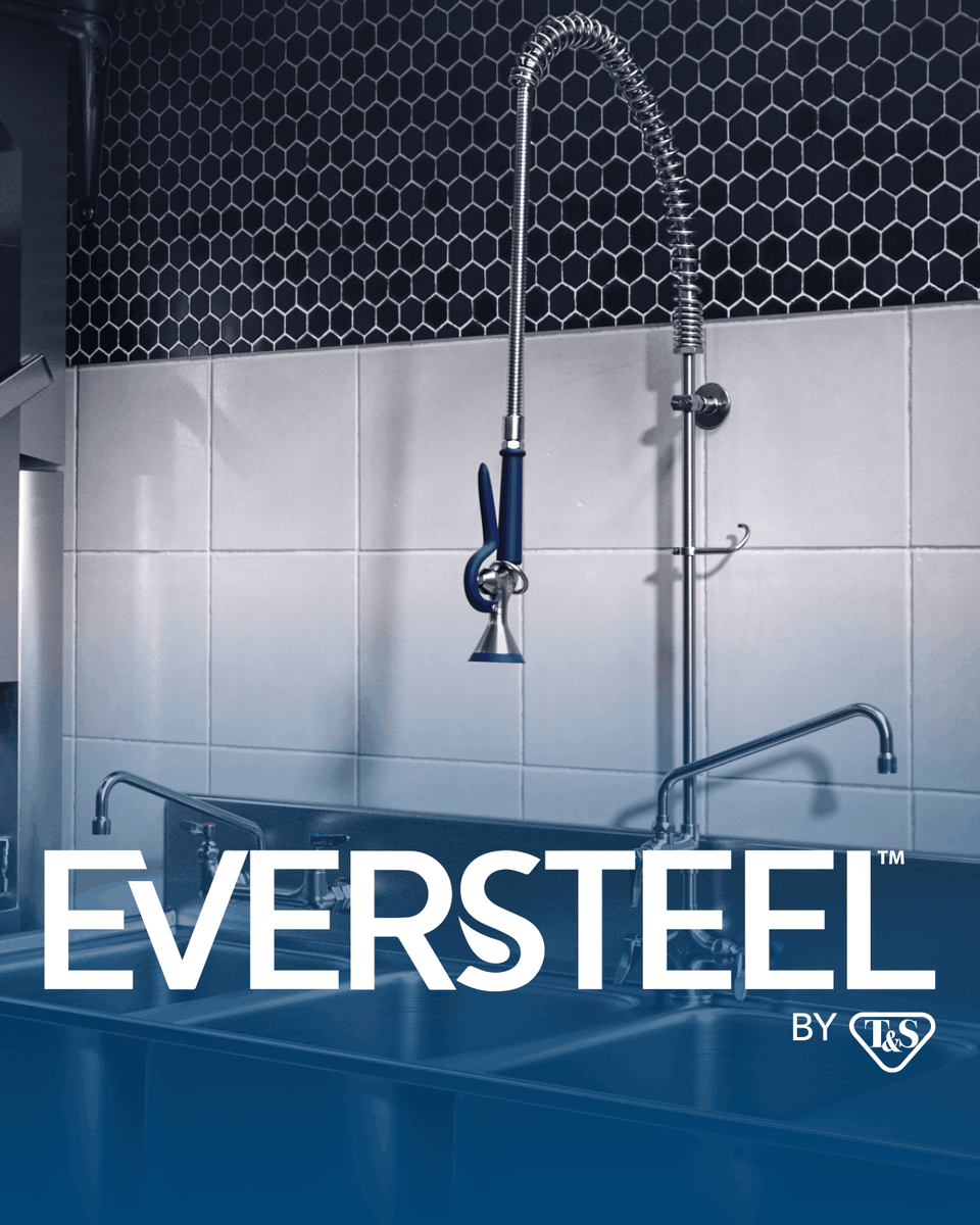 TSBrass's tweet photo. Built for strength. Designed for performance.

Our EverSteel line delivers stainless reliability where it counts most: commercial kitchens, healthcare, and institutional facilities.

Tough, clean, and made to last.

#TSBrass #EverSteel #CommercialPlumbing #TSBuilt #Durability https://t.co/TSXcYNlffJ