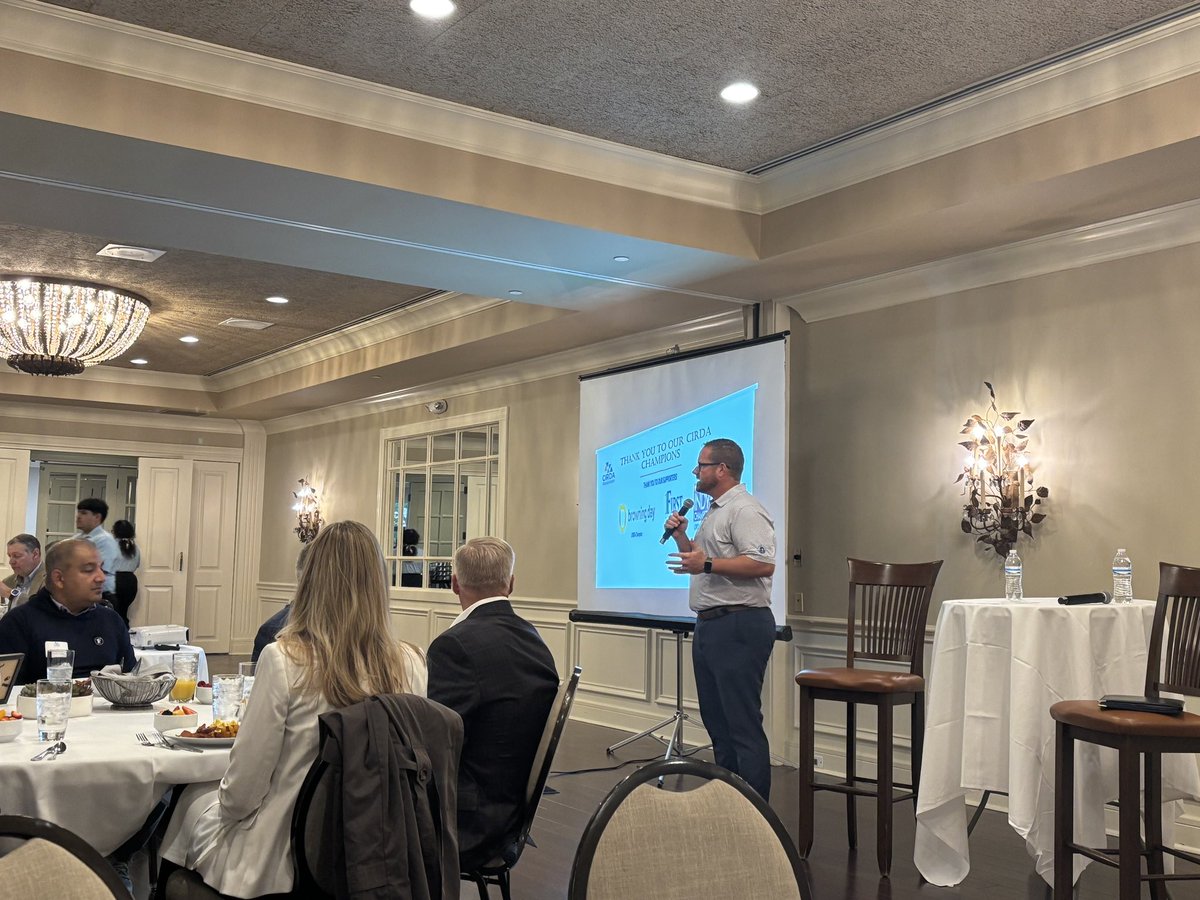 MayorJensen's tweet image. Today, @NoblesvilleIN Community Development Director Sarah Reed and I joined @CIRDAIndiana for a breakfast fundraiser. We heard from Speaker @tmhuston, who provided an economic outlook and legislative update, and Jason O’Neill, who updated us on how SEA 1 impacts the region and…