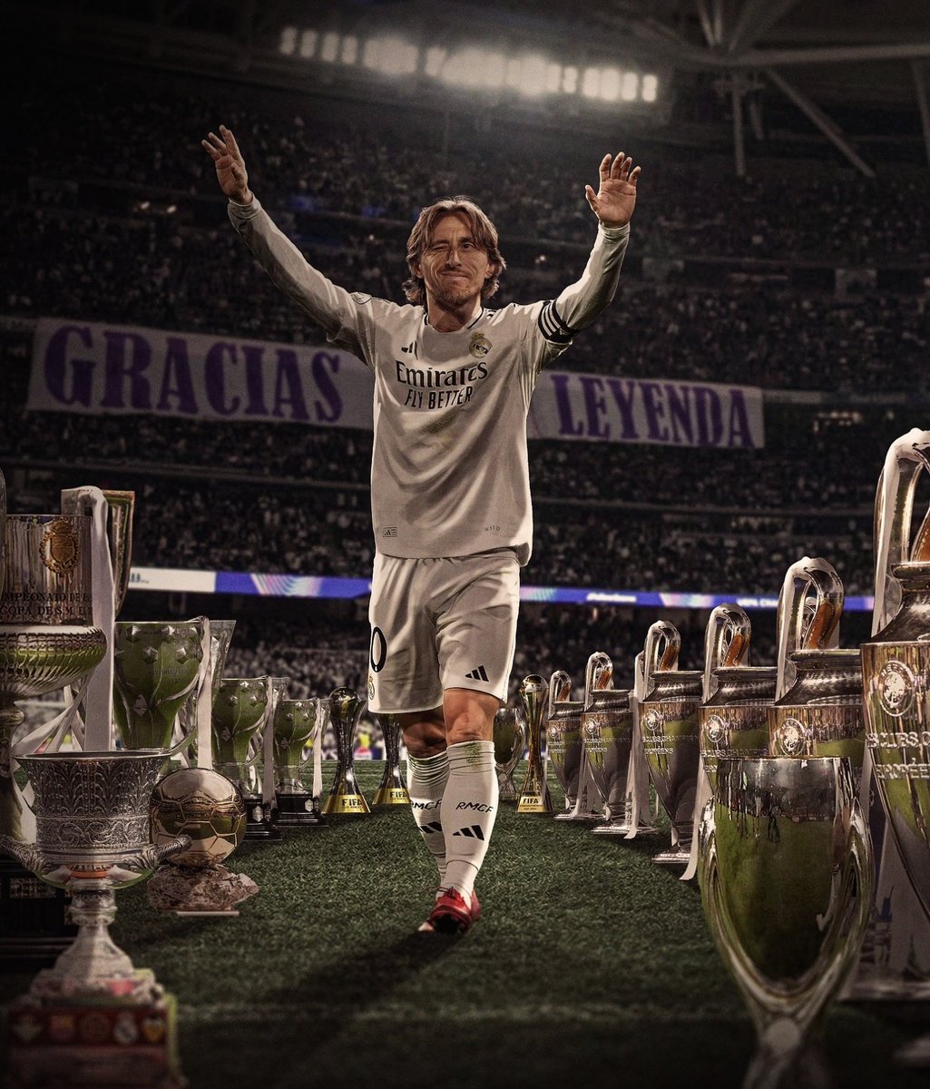 Hasta pronto leyenda <a href="/lukamodric10/">Luka Modrić</a> ❤️