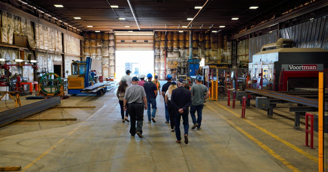 UBuild_SB's tweet photo. Congratulations to Excel 7 on receiving the 2024 President’s Award. It was a pleasure welcoming the Excel 7 team to the U-Build offices to present them with the award and a tour of our manufacturing facilities. We value our continued partnership and commitment to excellence. https://t.co/625nNPGnUx
