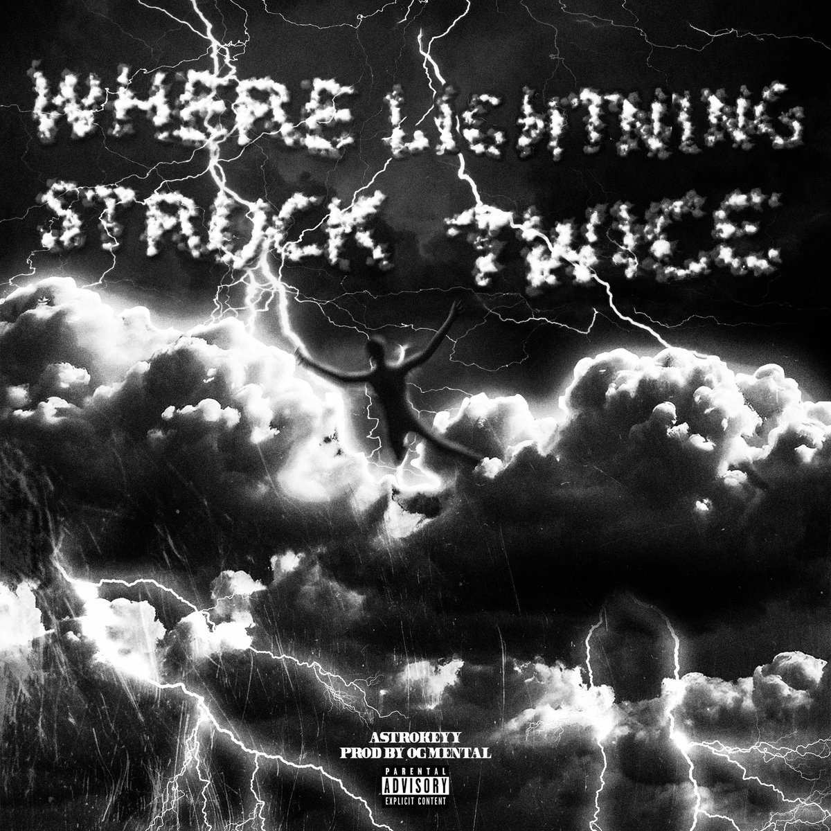 Astrokeyy's tweet photo. New album out now 💿 

From South Africa to the USA !

“Where Lightning Struck Twice” 
fully produced by #OGMental https://t.co/dbRrUMOBBU