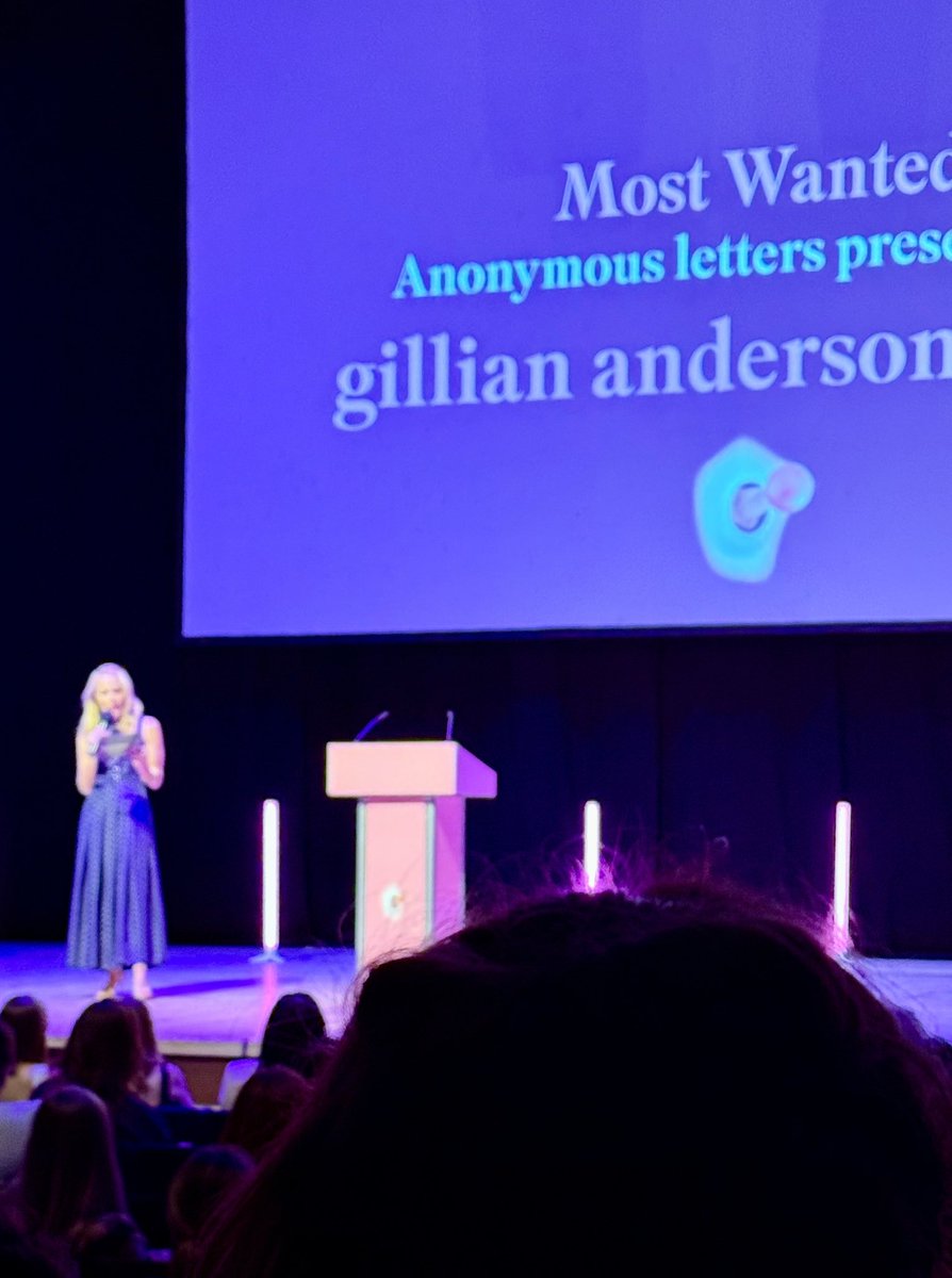 Just exceptional <a href="/GillianA/">Gillian Anderson</a> 🫶