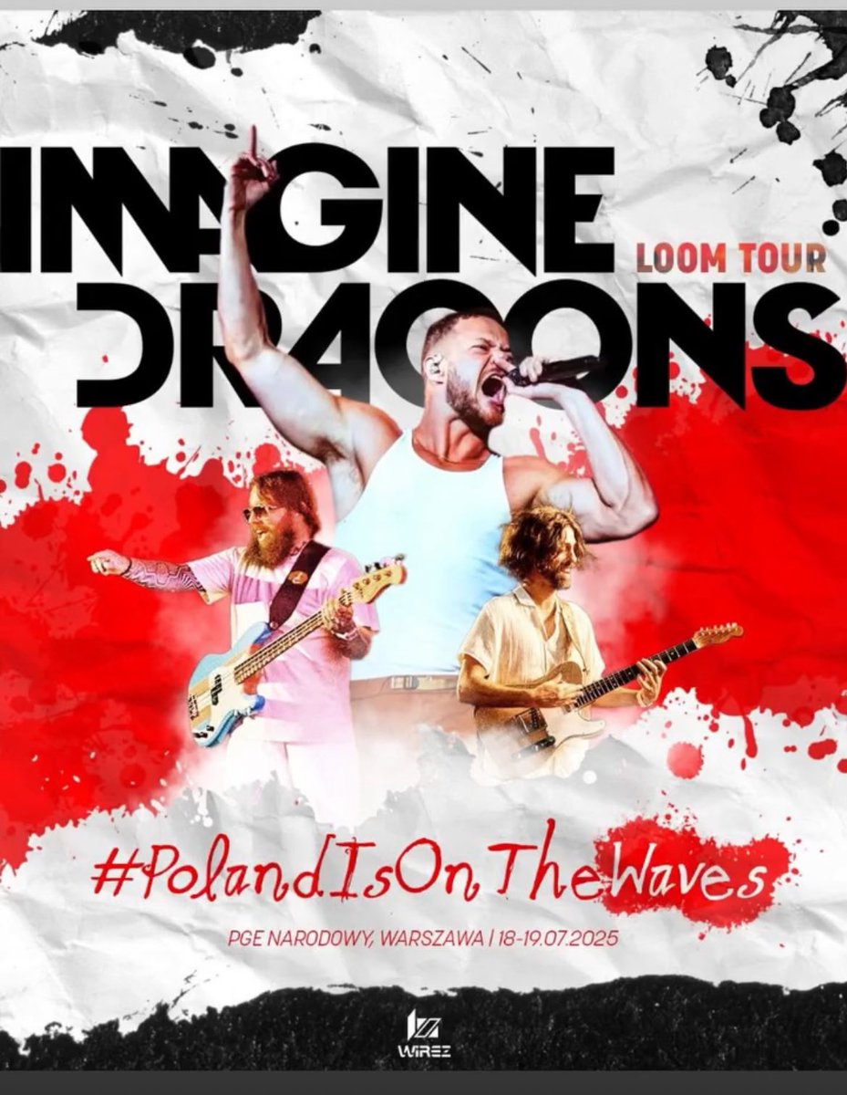 #PolandIsOnTheWaves <a href="/DanReynolds/">Dan Reynolds</a> <a href="/Imaginedragons/">Imagine Dragons</a> <a href="/WayneSermon/">Wayne Sermon</a> 
.
.
.