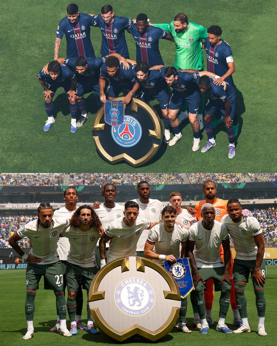 ¡¡¡UNO DE ELLOS SERÁ CAMPEÓN DEL MUNDO!!! 🏴󠁧󠁢󠁥󠁮󠁧󠁿 #CHELSEA 🆚 #PSG 🇫🇷
LA FINAL DEL MUNDIAL DE CLUBES!!
🤳 #FIFACWC - #mundialdeclubesxSNT #SNT #Elcanaldelosmundiales