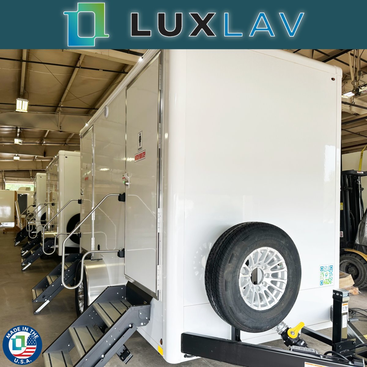 luxlavtrailers's tweet photo. Before you compare trailer prices, ask: Who are you buying from?

We’ve been at the factories this week — and not everything online matches what gets delivered.

🛠️ Trust experience. Trust LuxLav.
#RestroomTrailerTips #LuxLav #SanitationTrailer #ADACompliance https://t.co/U1xMIQG0mY