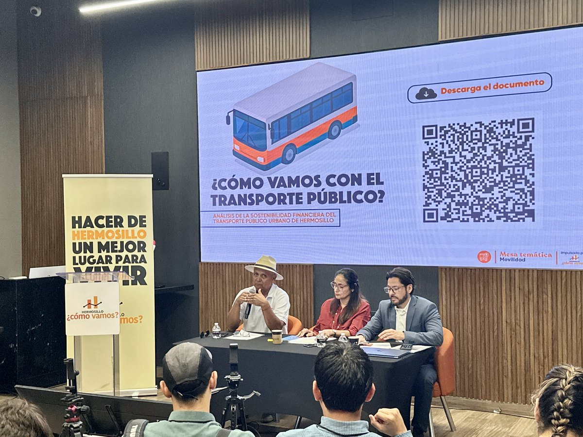 hmocomovamos's tweet image. BOLETÍN: ¿Cómo vamos con el transporte público en Hermosillo?
Un análisis de la sostenibilidad financiera del transporte público que busca enriquecer la conversación sobre el tema.
🗞️ Nota
tinyurl.com/vt8drhuk
📹 Live
tinyurl.com/ydf43zsx
📁 Doc.
tinyurl.com/mr2h3k7r