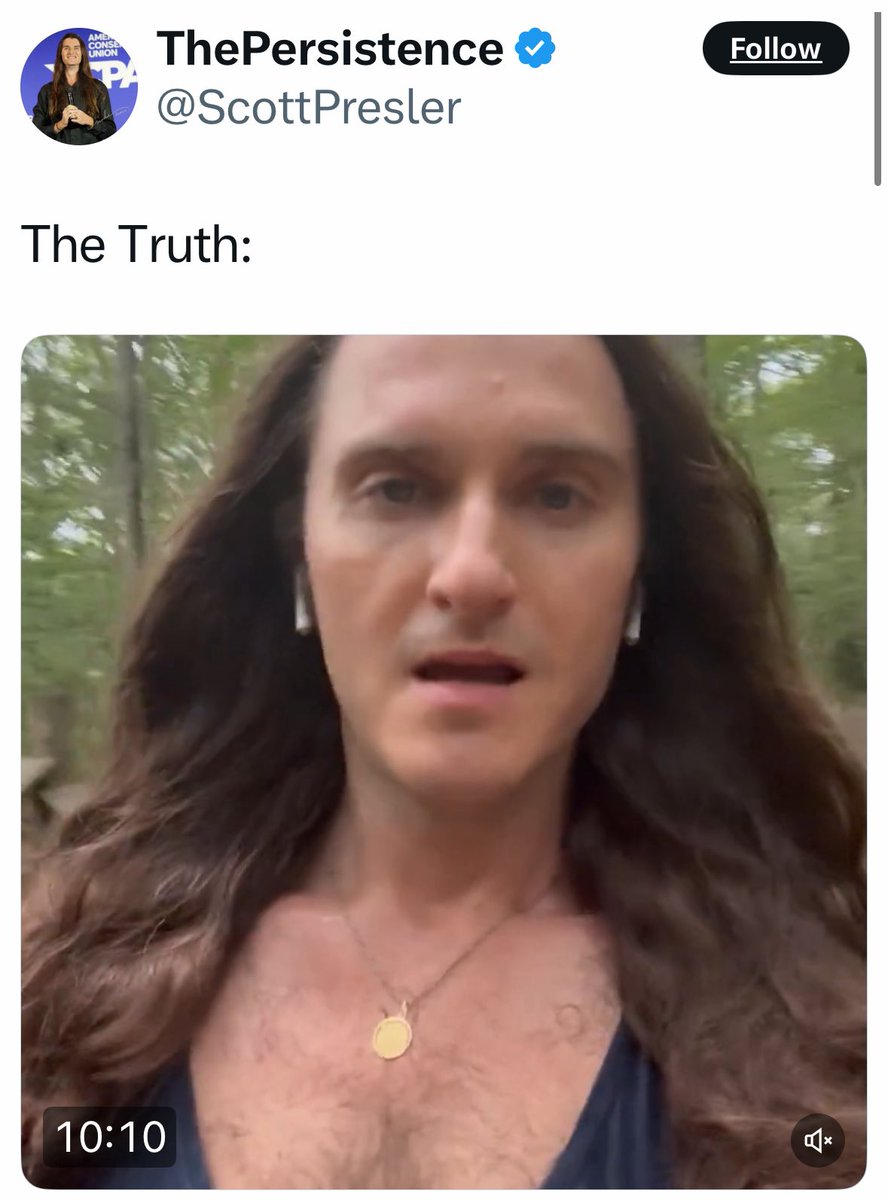 MAGA heartthrob and alpha male, Scott Pressler, posted a video yesterday in which he described a vivid and unusual fantasy of being sniffed by President Biden. 

Pressler is a top influencer that’s tight with Gunther Eagleman and Catturd.