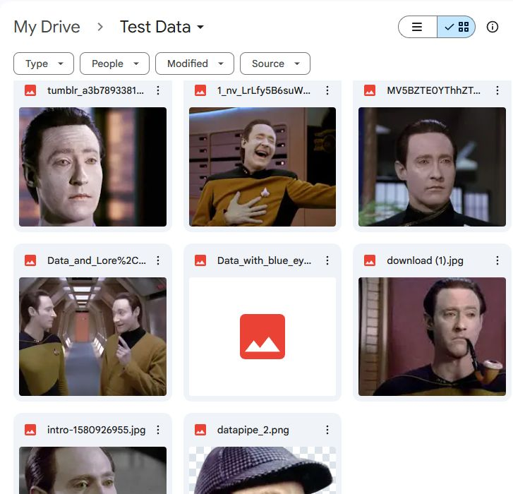 wooltech's tweet photo. Found a folder I'd forgotten about on my google drive called "Test Data" and wondered what was in it. Why do I do these things? https://t.co/uywEgtCeYq