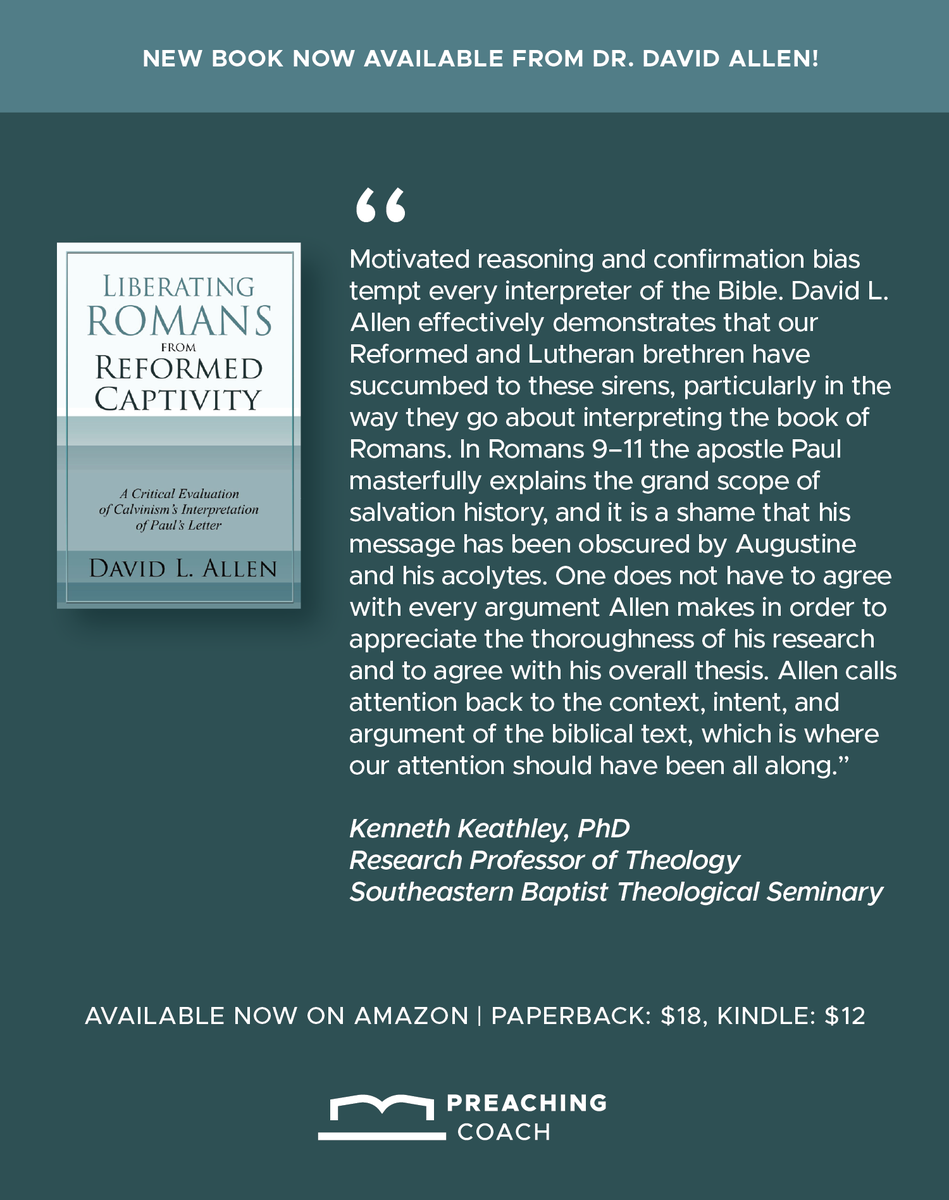 preaching_coach's tweet image. Find Dr. David L. Allen's newly published book today on Amazon: amazon.com/dp/B0FG1KTCKZ?…
@DrDavidLAllen