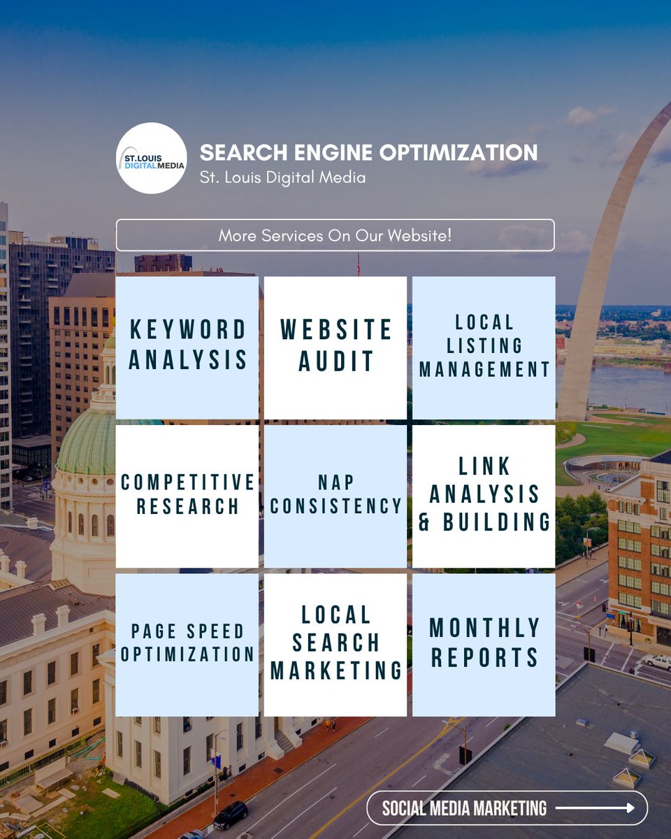 stldm's tweet photo. Who is STLDM? A digital marketing agency that drives real marketing results for you! 🎯
For a free consultation call here: (314) 200-5592
#stlmarketing #digitalmarketingservices https://t.co/tX95C7Lt1Y