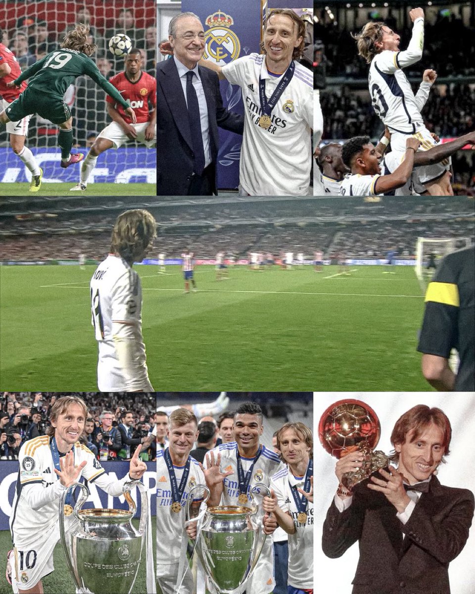 THANK YOU LUKA MODRIĆ. 

WE ARE FOREVER GRATEFUL. 👑🔟🤍