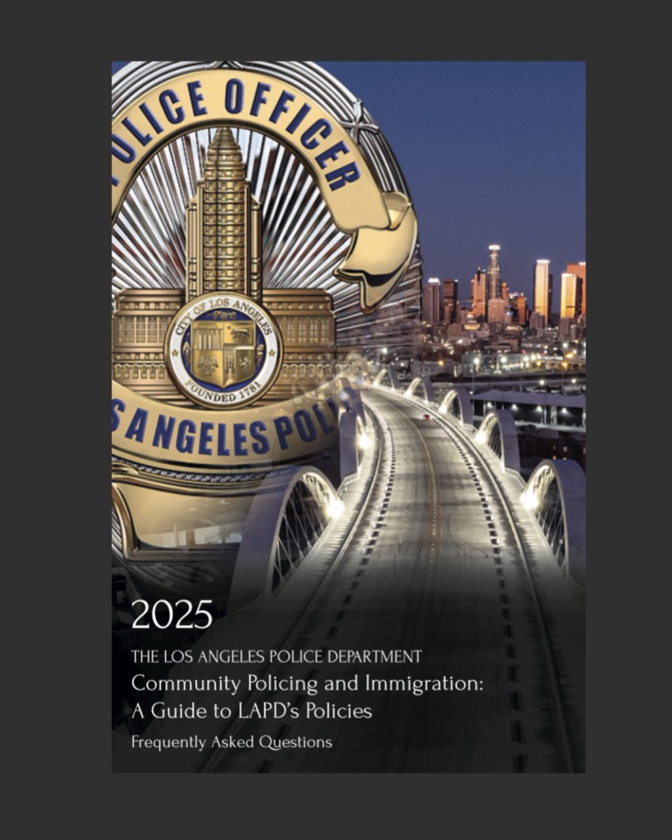 Got questions about how the LAPD handles immigration issues? 📲 **Scan the QR code** to access a guide to questions and answers anytime, anywhere.