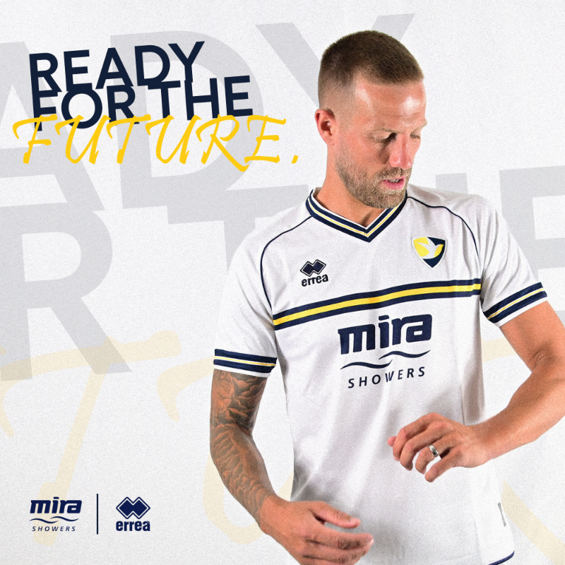 CTFCofficial's tweet photo. Inspired by the past. Ready for the future. Chosen by you.

Our 2025/26 away kit is here - available in-store and online tomorrow at 10AM ⚪️🟡