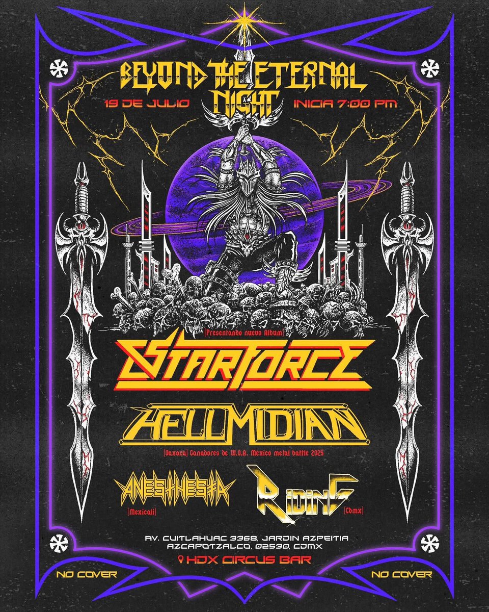 BBeat105's tweet image. Ya en plataformas el @BBeat105 #304, pasen a escucharlo

#Annapura, #Warm, #Deathmask, #Mawiza, #EternalChampion, #Hellmidian

@GatoCalavera, @SeasonofMist, @hdxcircusbar, #Cuervofest

#StayBlast
#BlastBeat105