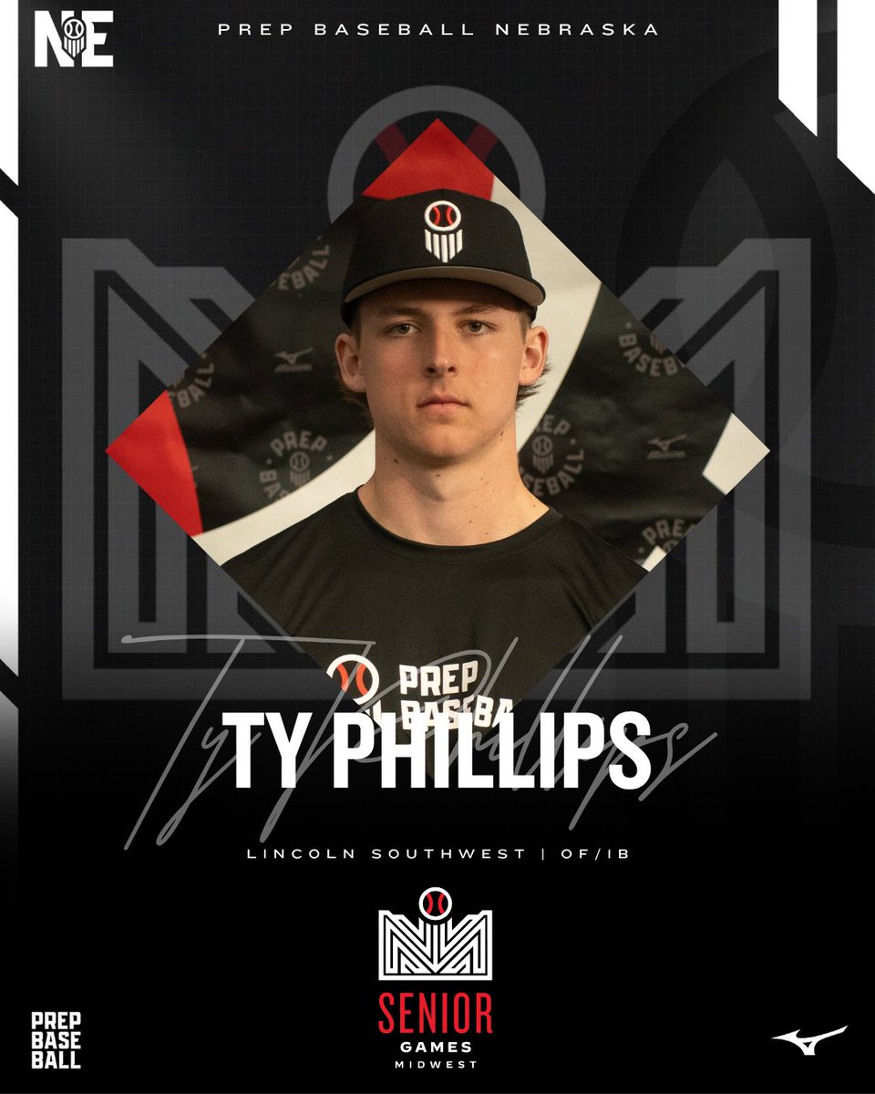 Prep Baseball Nebraska (@prepbaseballne) on Twitter photo ๐๐๐๐ ๐๐๐๐๐๐๐๐ +๐ โ
๐๐ ๐๐๐๐๐๐๐๐ ('26, OF/1B, Lincoln Southwest) is set to represent Nebraska at the 2025 Super Senior Games in KC.
๐ค: loom.ly/HjIIqDk
<a href="/ty_phil7/">Ty Phillips</a> | <a href="/prepbaseball/">Prep Baseball</a> ๐๐๐๐ ๐๐๐๐๐๐๐๐ +๐ โ
๐๐ ๐๐๐๐๐๐๐๐ ('26, OF/1B, Lincoln Southwest) is set to represent Nebraska at the 2025 Super Senior Games in KC.
๐ค: loom.ly/HjIIqDk
<a href="/ty_phil7/">Ty Phillips</a> | <a href="/prepbaseball/">Prep Baseball</a>