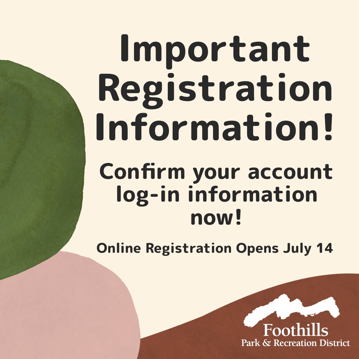 Foothills Park & Rec tweet media