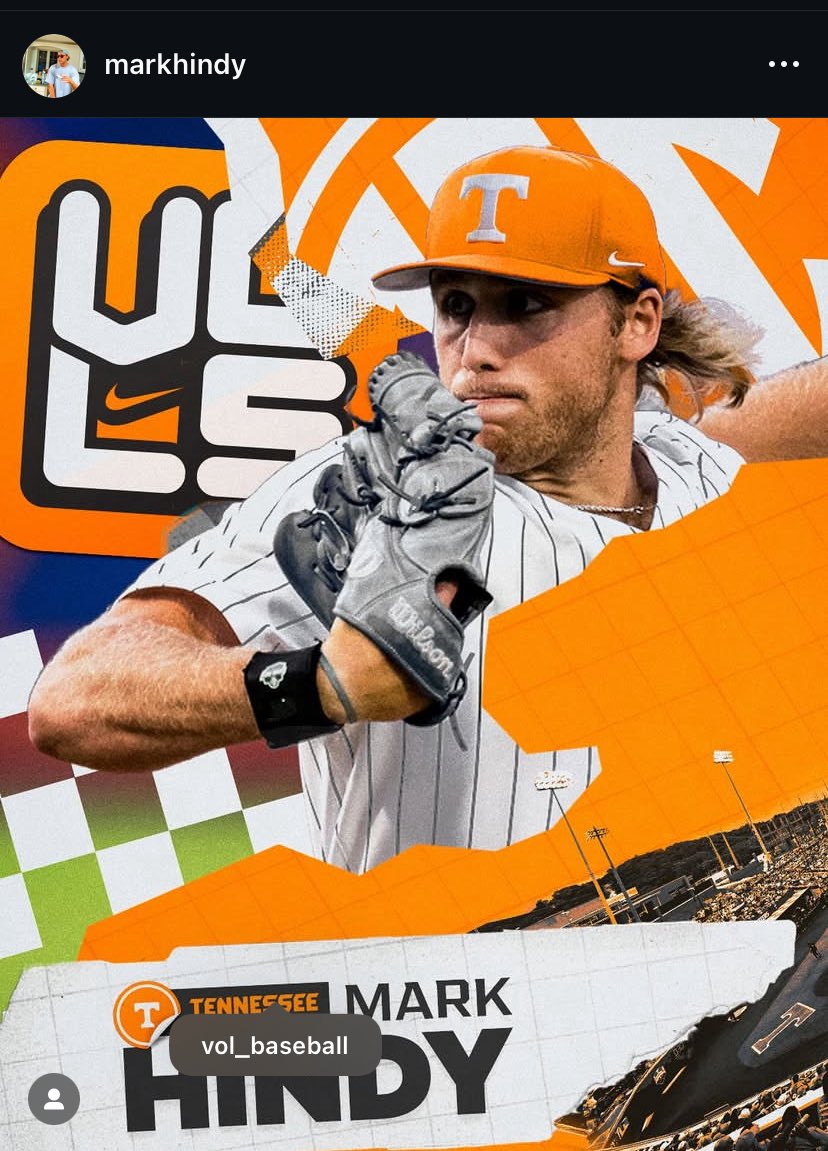 Former Duke pitcher Mark Hindy has committed to Tennessee baseball.

Hindy had a 4.66 ERA in 26 appearances at Duke in 2025. 

In 29 IP he struck out 38 and only allowing 15 walks