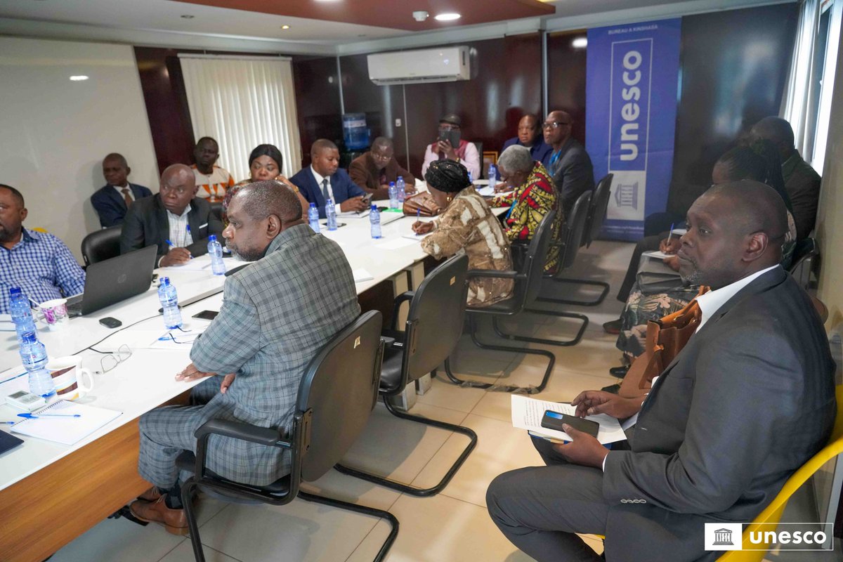 🔷Renforcement de capacités de 25 cadres ministériels sur l’élaboration du Cadre National de Certifications : l’#UNESCO accompagne la #RDC vers un système de formation professionnelle plus cohérent et transparent

🔹En appui à la transformation du système de la formation