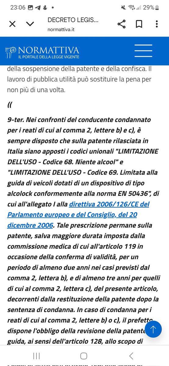 Non serve alcuna recidiva, se hai tasso di 0,81 sei praticamente fottuto. Un paria emarginato per almeno 2 anni.