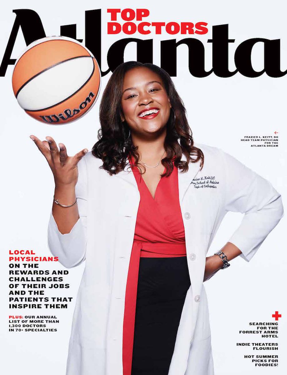 Nearly 32% of the physicians recognized in the 2025 “Top Doctors” issue of Atlanta magazine are physicians within Emory Healthcare, Emory Healthcare Network and medical staff credentialed at Emory hospitals. ➡️ links.emory.edu/1dU